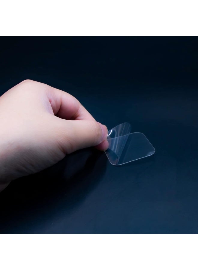 لاصق مزدوج الوجهين شفاف فائق القوة عدد 30 قطعة، شرائط تثبيت نانو أكريليك ثقيلة التحمل مربعة مسبقة التقطيع، شريط لاصق مزدوج قوي بدون مسامير أو حفر أو براغي، ملصقات تعليق مقاومة للماء والرطوبة وقابلة للإزالة بدون بقايا أو آثار، لاصق شفاف قابل للغسل وإعادة الاستخدام للأغراض المنزلية والمكتبية، وسادات تثبيت للحمام والمطبخ وغرفة الاستحمام، شريط تعليق للصور والبوسترات والإطارات واللوحات وديكور الحائط، لاصق تثبيت للمقابس الكهربائية وإضاءة الحائط وأجهزة الراوتر وعلب التخزين، ملصقات تعليق للأسطح الناعمة مثل الزجاج والمعدن والخشب والسيراميك والرخام والبلاستيك، لاصق نانو قوي للأعمال اليدوية DIY وتنظيم المنزل والمكتب والسيارة بدون إتلاف الجدران - Image 2